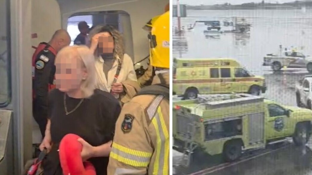 "הורדנו בבהלה ובלחץ מהמטוס": שריפה פרצה במטוס רגע לפני המראה