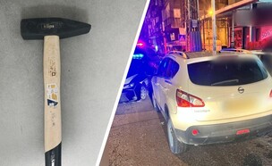 הזירה בבני ברק  (צילום: דוברות המשטרה)