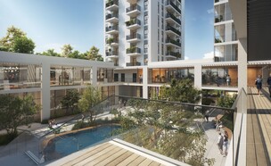 מעונות סטודנטים בכפר סבא (הדמיה: 3DVISION, יחסי ציבור)