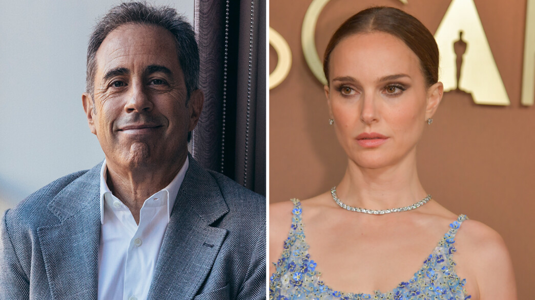 נטלי פורטמן וג'רי סיינפלד נטלי פורטמן וג'רי סיינפלד