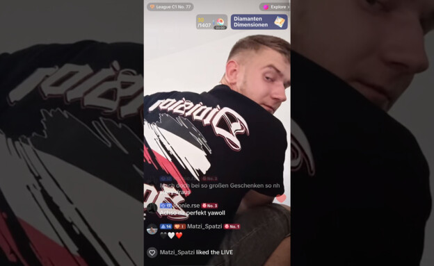 תכנים ניאו-נאציים בטיקטוק לייב