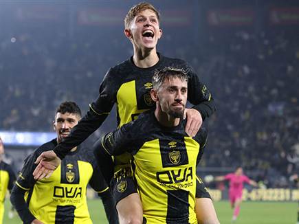 וסידר לעדי יונה שער ניצחון דרמטי (צילום: דני מרון)