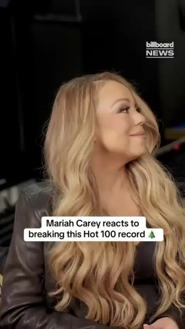 מריה קארי שברה את שיא השהייה במקום הראשון במצעד האמריקאי עם All I Want For Christmas is You