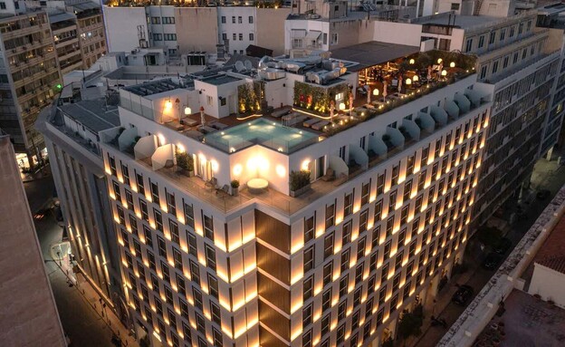 חזית מלון אדיה אתונה (צילום: Maria Konstantopoulou)