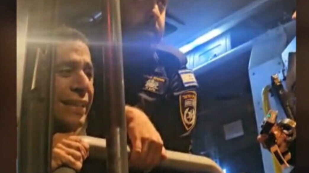 מעצר אלים של לוחם הלום קרב באוטובוס מעצר אלים של לוחם הלום קרב באוטובוס