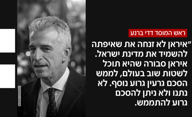 ראש המוסד דדי ברנע ראש המוסד דדי ברנע