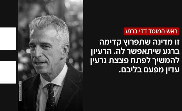 ראש המוסד דדי ברנע ראש המוסד דדי ברנע