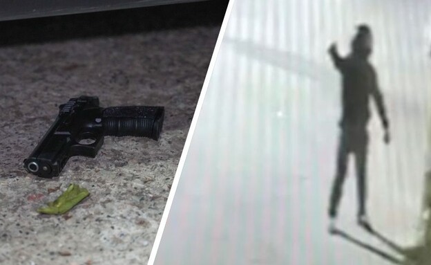 תיעוד הירי (צילום: דוברות המשטרה)