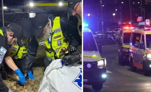 פיגוע טרור בסידני, זק"א בזירה (צילום: AP | לפי סעיף 27א')