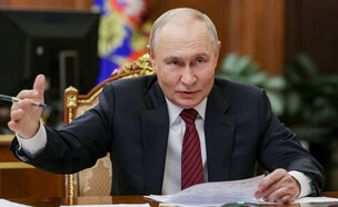 נשיא רוסיה, ולדימיר פוטין (צילום: AP)