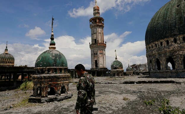העיר מראווי במינדנאו בפיליפינים לאחר קרב הטרור הגד