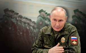 נשיא רוסיה, ולדימיר פוטין (צילום: AP)