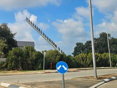 המגרש הצמוד לאנדרטת הפיגוע בצומת בית ליד