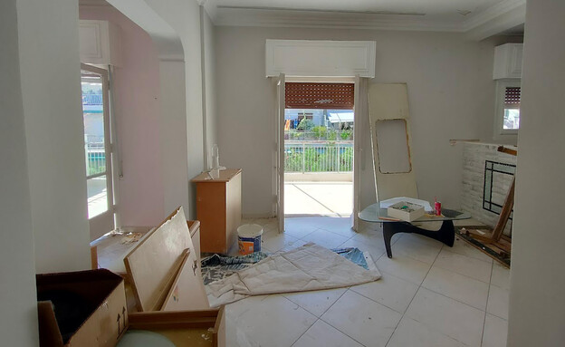 דירה באתונה ענבר בן צבי נורית נועה ירון לפני 