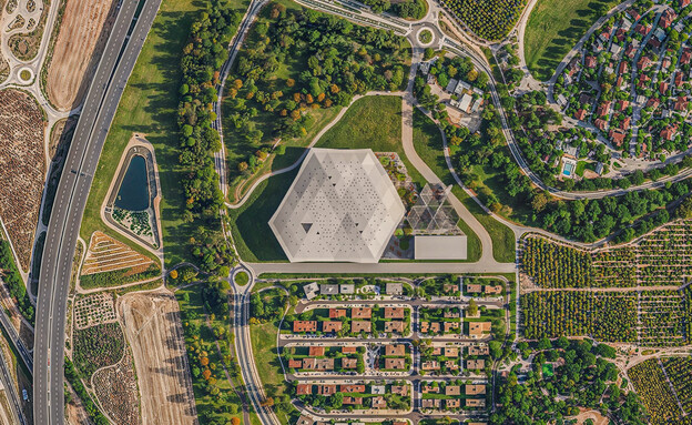 הדמיה של קמפוס אנבידיה בקריית טבעון הדמיה של קמפוס אנבידיה בקריית טבעון