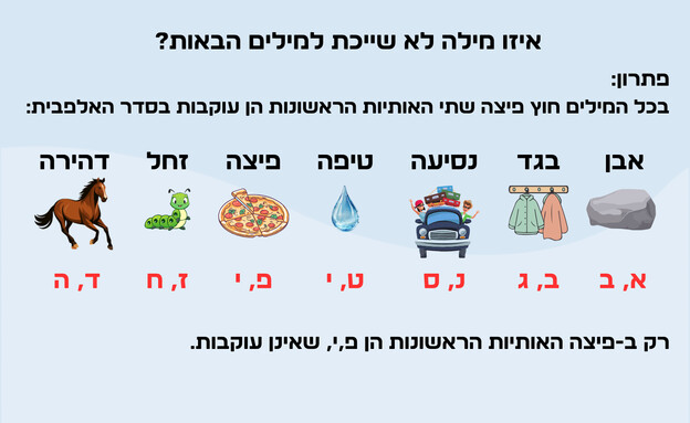 חידת סדרת המילים