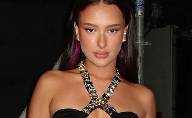 עדן גולן בשמלה מתוכשטת (צילום: golaneden, instagram)