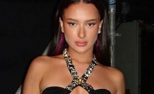 עדן גולן בשמלה מתוכשטת (צילום: golaneden, instagram)