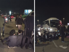 אשקלון: הפגנות החרדים נגד מעצרי עריקים