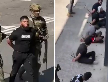 באמצע היום: 5 גברים שהיו בדרכם לאזור הטבח בסידני - נעצרו על ידי לוחמי טרור