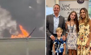 משפחתו של הכוכב, זירת ההתרסקות