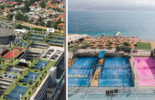 מגרשי פאדל קולאז (צילום: הדמיה טופ פאדל)