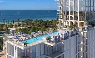 פרויקט FIRST של קבוצת חג'ג' בשדה דב בתל אביב (הדמיה: קבוצת חג'ג', יחסי ציבור)