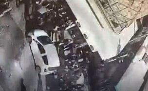 מהומה בשכונת סנהדריה בירושלים (צילום: לפי סעיף 27 א')