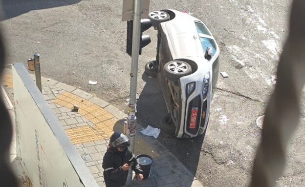 מהומה בשכונת סנהדריה בירושלים מהומה בשכונת סנהדריה בירושלים