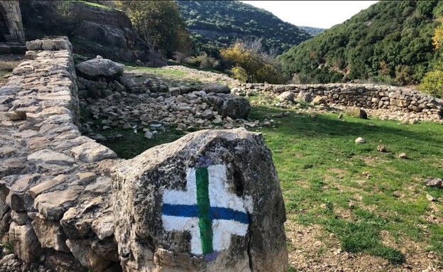 נחל כזיב נחל חביס סימון שבילים