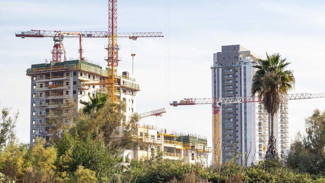 אתר בנייה בקריית ביאליק