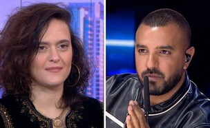 איתי לוי, גל דה פז (צילום: איתי לוי: "הכוכב הבא של ישראל לאירוויזיון", גל דה פז: "גלית ויואב", קשת 12)