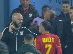 תקרית בדוחא. דבוש (צילום: ספורט 5)