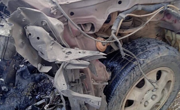 הרכב שהותקף בכפר יאטר, דרום לבנון הרכב שהותקף בכפר יאטר, דרום לבנון