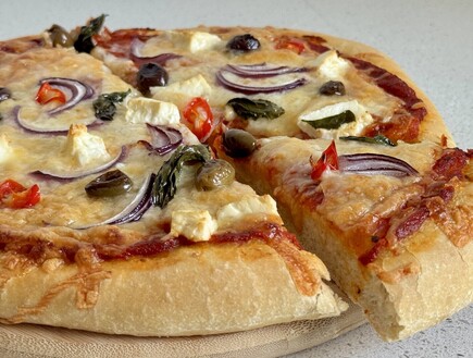 פיצה ביתית כמו באיטליה