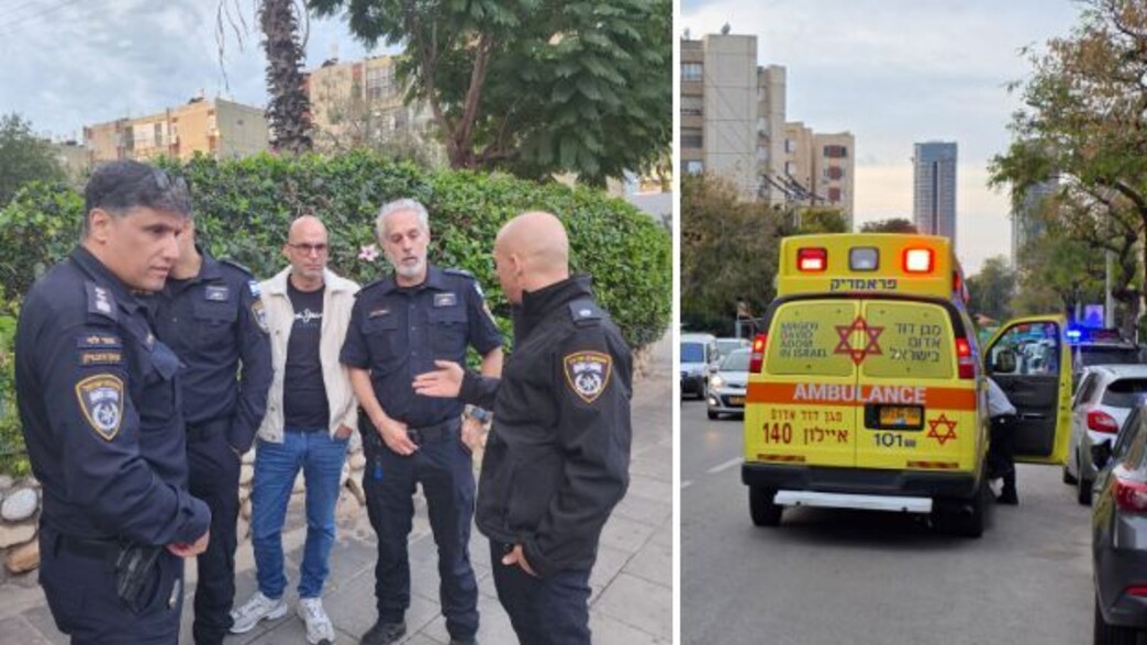 זירת הרצח וההתאבדות בבת ים