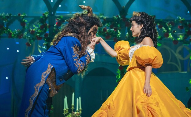 המחזמר היפה והחיה (צילום: אריאל עפרון, יחסי ציבור)