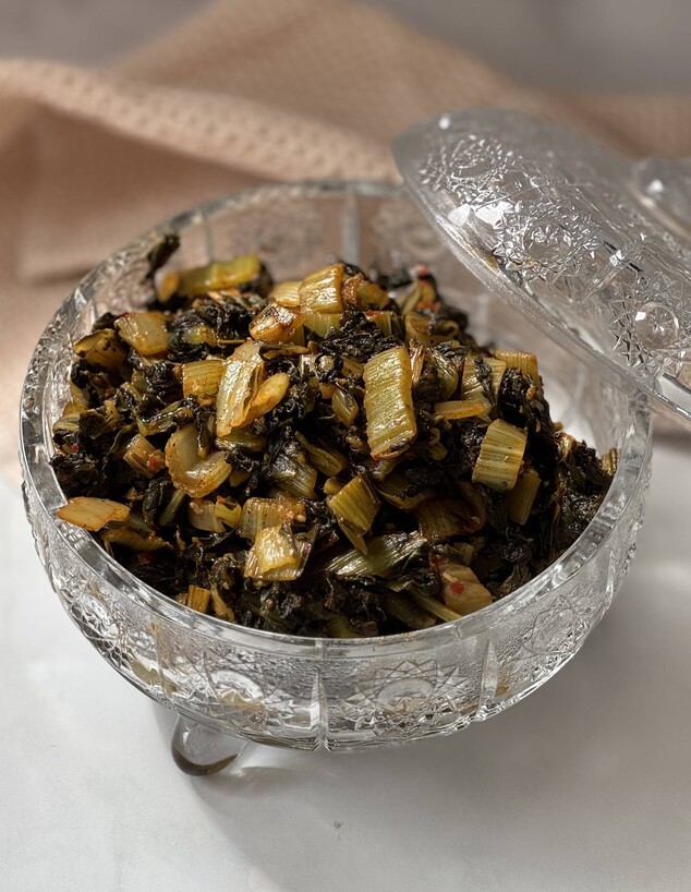 סלט מנגולד מרוקאי