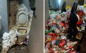 השאיר חדר מלון מטונף (צילום: צילום מסך)