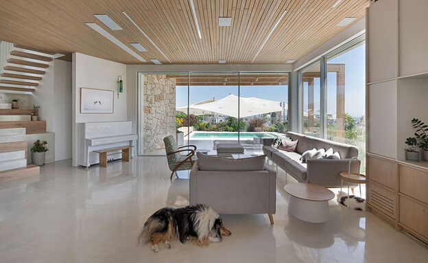 הבית על הגבעה, תכנון רון שינקין 