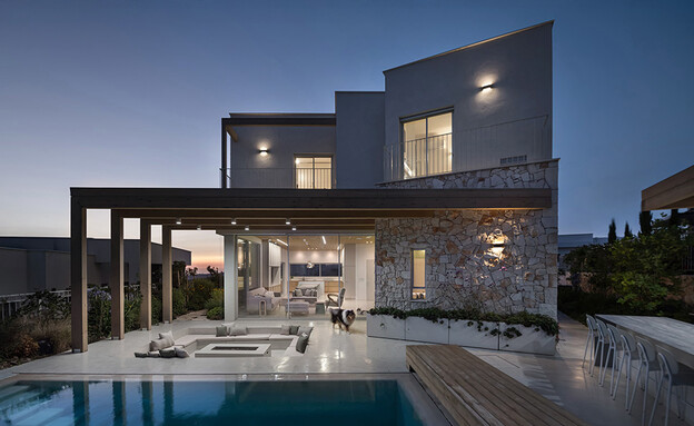 הבית על הגבעה, תכנון רון שינקין 