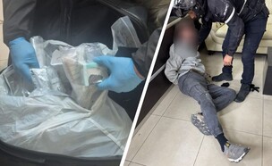 שוד חנות תכשיטים (צילום: דוברות המשטרה)