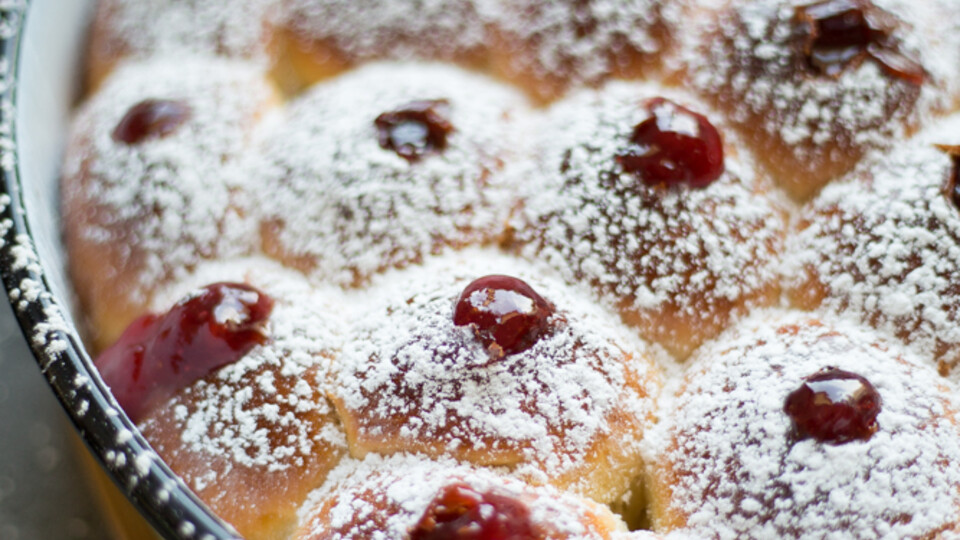 מיני סופגניות אפויות (צילום: קרן אגם, אוכל טוב, mako)