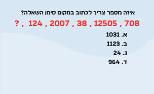 חידת סדרת המספרים (איור: הפרופסור הלא המפוזר)