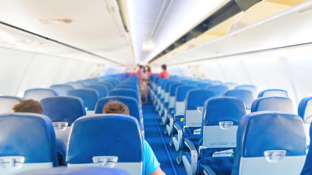 מושבים טיסה מטוס נוסעים