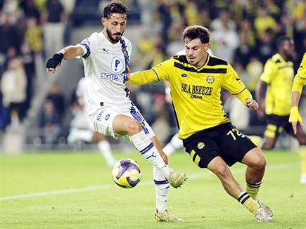 וקיבל פייט לא קל על הדשא (צילום: אלן שיבר)