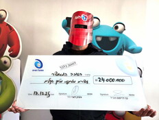 ב-7.10 ספג פגיעה ישירה ופונה, היום הוא זכה ב-24 מיליון