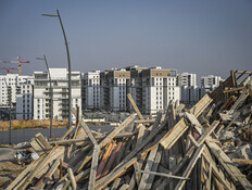 שדרות אתר בנייה (צילום: מיכאל גלעדי, פלאש 90)