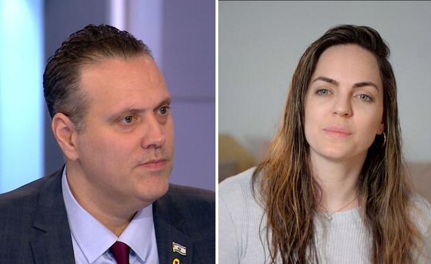 מינדי ארליך, מיקי זוהר (צילום: קשת 12)