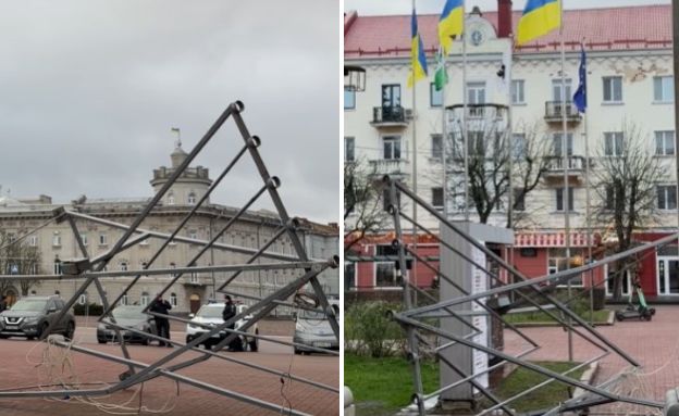 חנוכייה אוקראינה